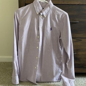 Polo Purple Button Down